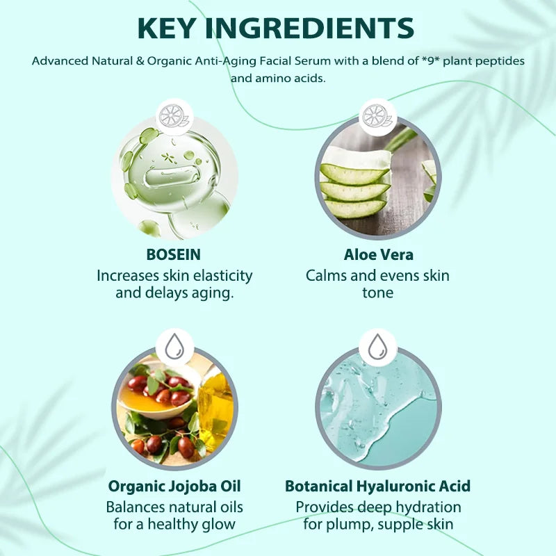 Bosein Wrinkle Firming Serum Fade Fine Lines ngredient Repairing Moisturizing Nourishing Korea Face Anti-aging Skin Care
