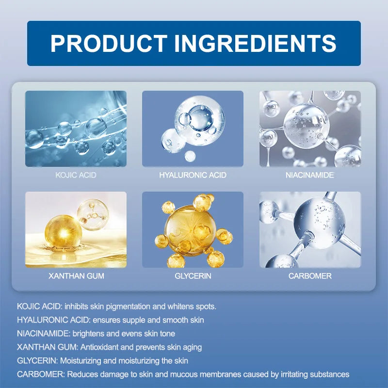 تبهت البقع الداكنة العنيدة وكشف عن بشرة مضيئة باستخدام هذا المصل القوي لحمض الكوجيك.