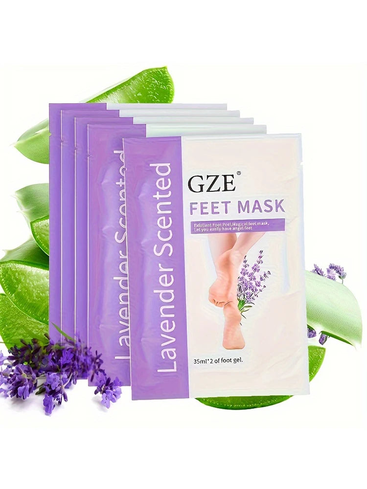 ماسك تقشير القدمين GZE ✨