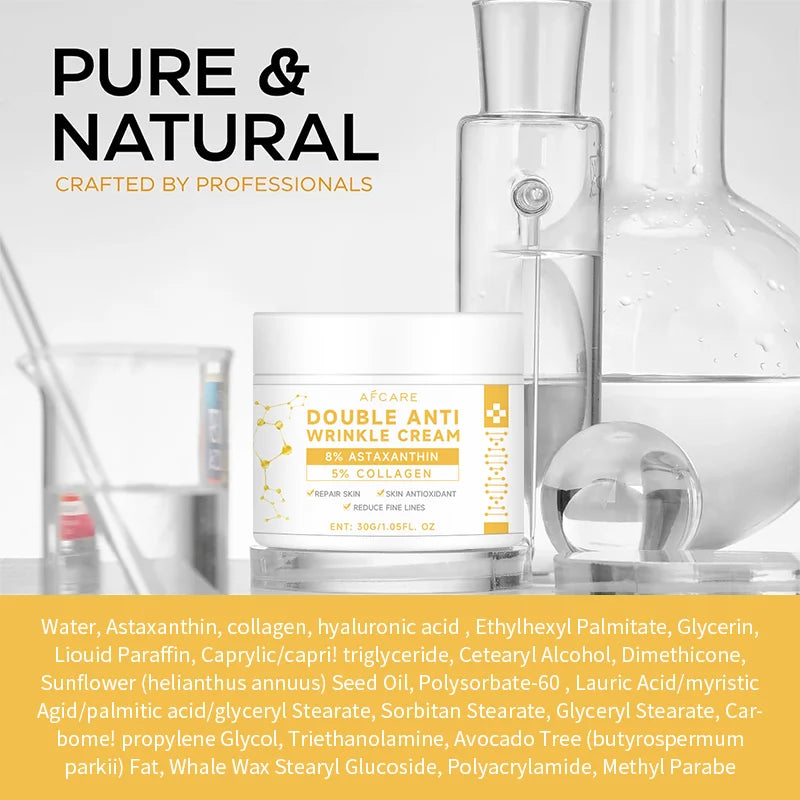 Anti Wrinkle Astaxanthin Collagen Cream 2025 New Anti Aging Ingredient Repairing Moisturizing Nourishing Korea Face Skin Care