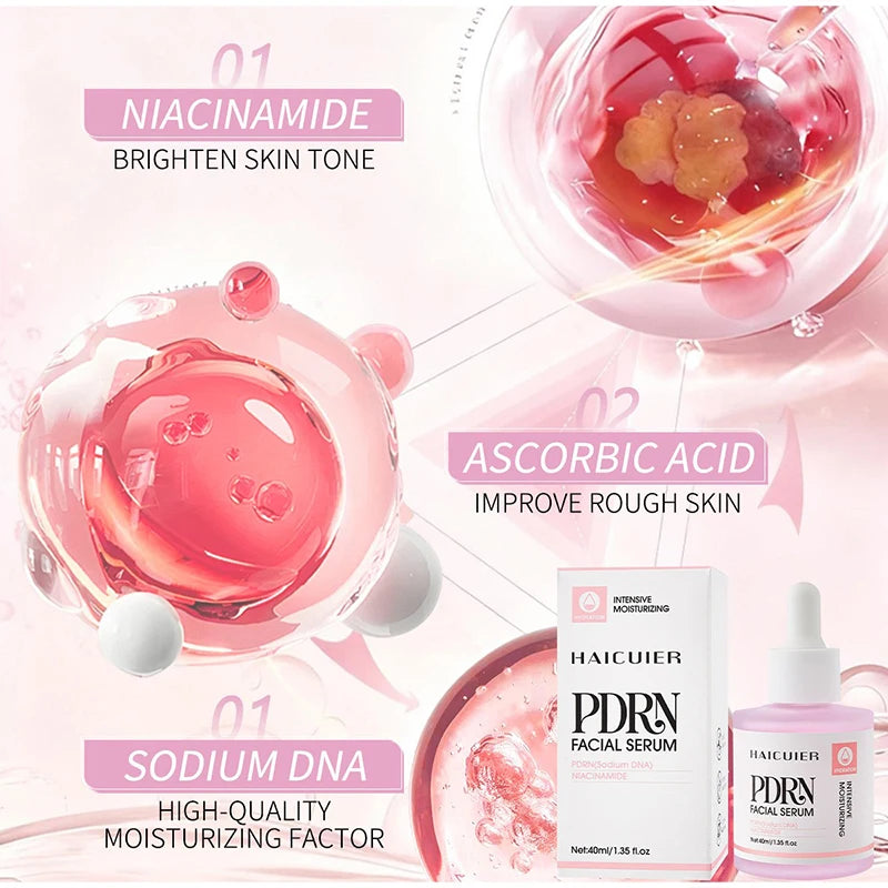 PDRN Essence Moisturizing Spray Hydrating Clear Lasting Hydrating Skincare Set Refreshing NonGreasy Fast-Acting Brighten Essence