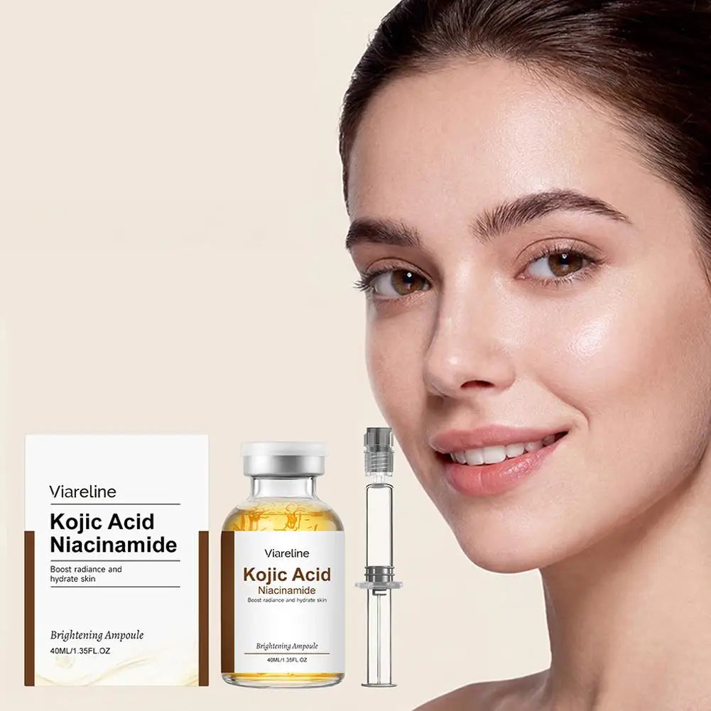 Kojic Acid Niacinamide Serum Ampoule Advanced Skincare Deep Repair Renew Skin Brighten Tone Strengthen Barrier Facial Essence