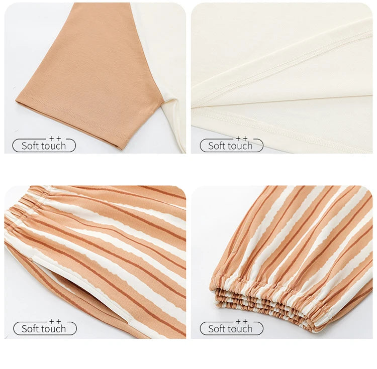 Female Summer Pijamas Short Women Cotton Pajamas Sleeve Shorts Nightwear Sweet Sleepwear Cartoon Pyjamas Woman Home Suit