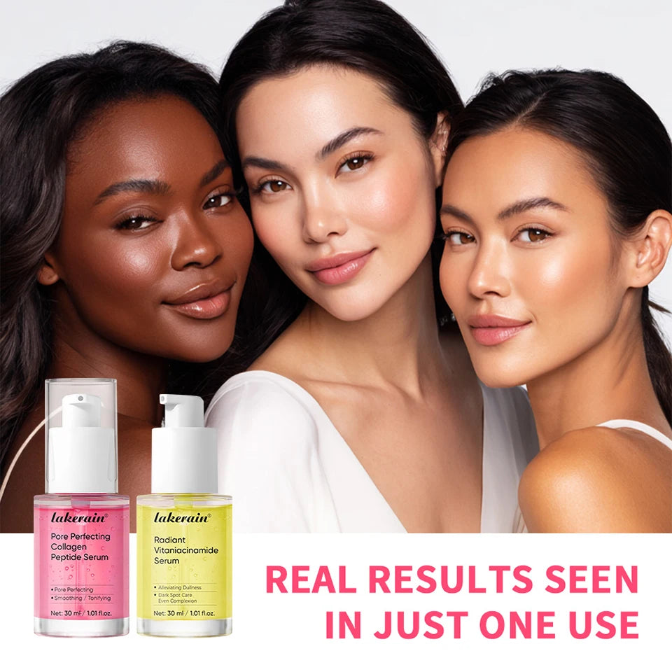 Lakerain Collagen Peptide Essence Deep Moisturizing Gentle Barrier Repair Elasticity and Smooth Complexion Skin Care Serum