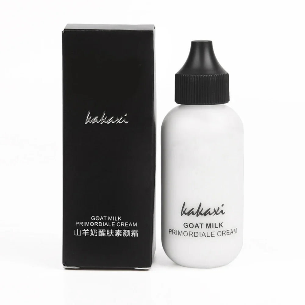 50ml Goat Milk Liquid Foundation Matte Concealer Waterproof Oil-control Cover Dark Circles Brighten Natural Cosmetics Makeup