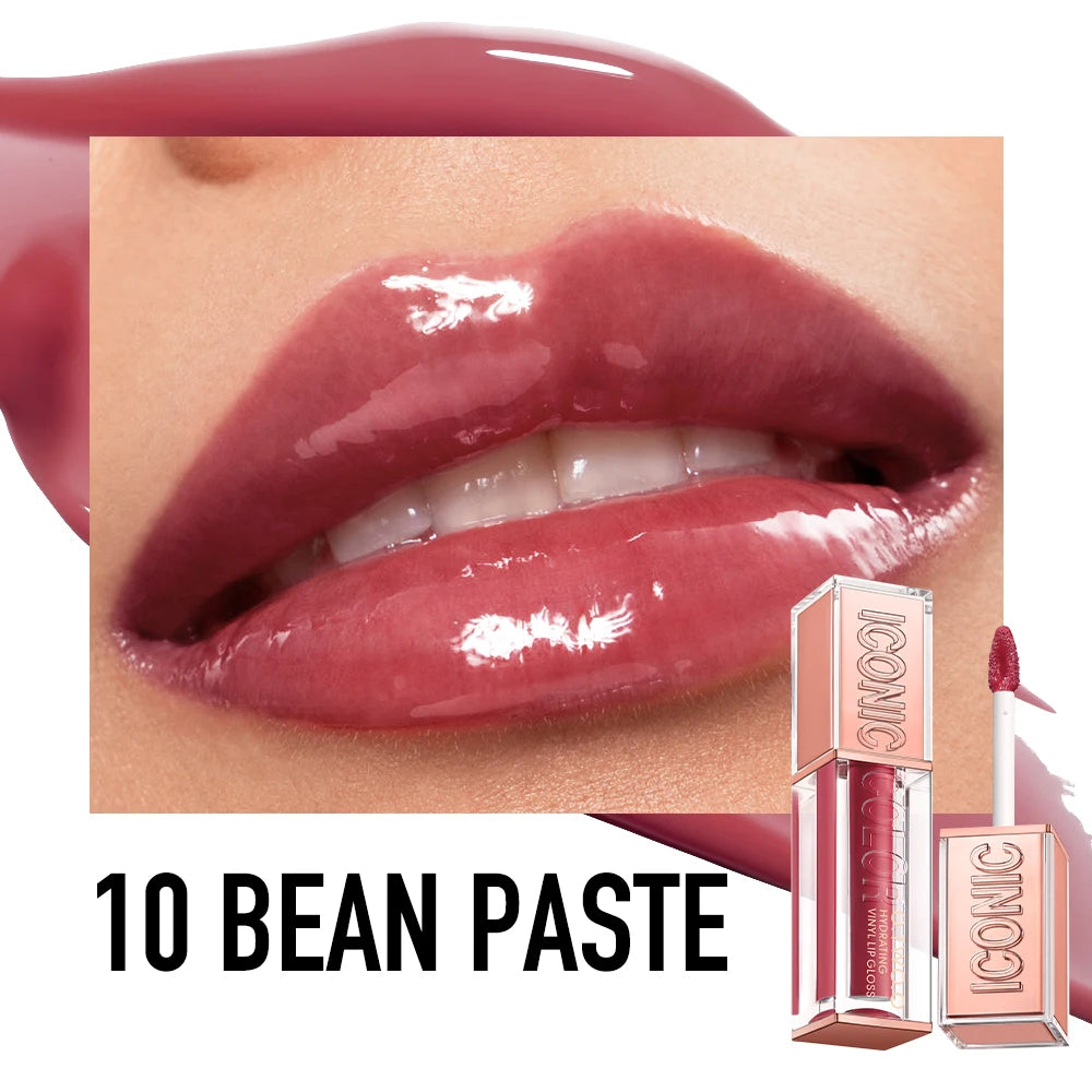 O.TWO.O Lip Gloss Lip Tint Moisturizing Long Lasting Glow Lightweight Hydrating  Non-Sticky Plump Red High-shine Lip Makeup
