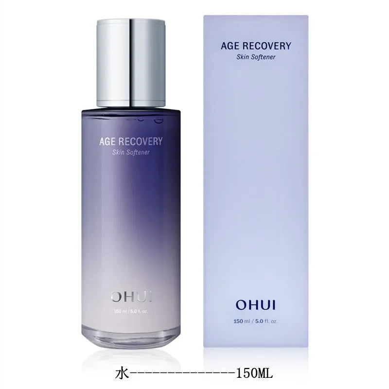 Korea OHUI Age Recovery Time Essence Pure Firming Anti-Aging Series Essence Set Anti-wrinkles Moisturizing Nourish Skin Care Set