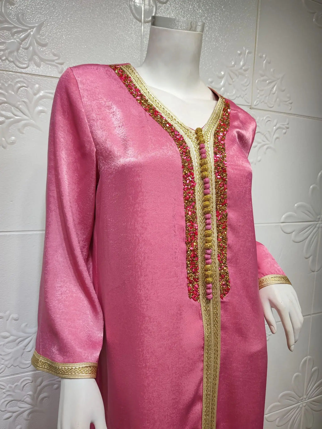 Eid Ramadan Mubarak Abayas For Women Abaya Dubai Muslim Hijab Dress Jalabiya Caftan Marocain Turkish Evening Gown Islam Clothing