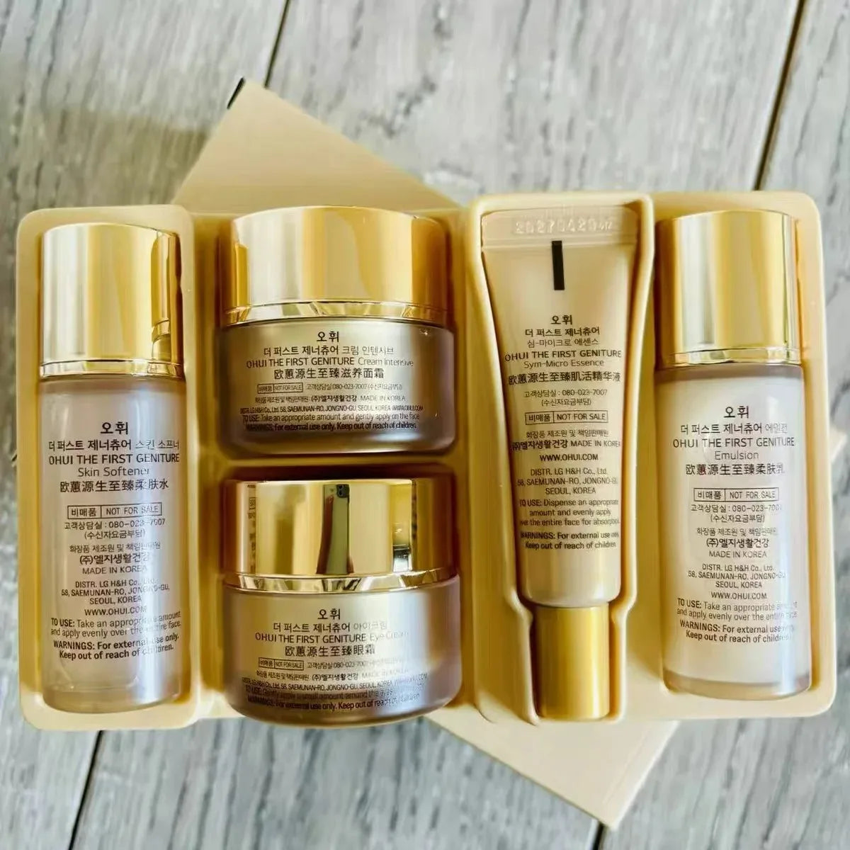 Korean Cosmetics Original Ohui Special Gift Set Moisturizing Nourishing Hydrate Skin Care Products Sample Set