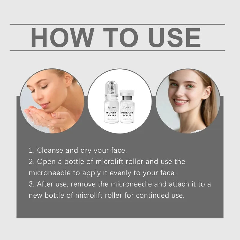 2026 Radiant Flawless Skin Micro Infusion Serum Kit - At Home Facial System Beauty Tool Skin Care for Face | 0.25MM Needle