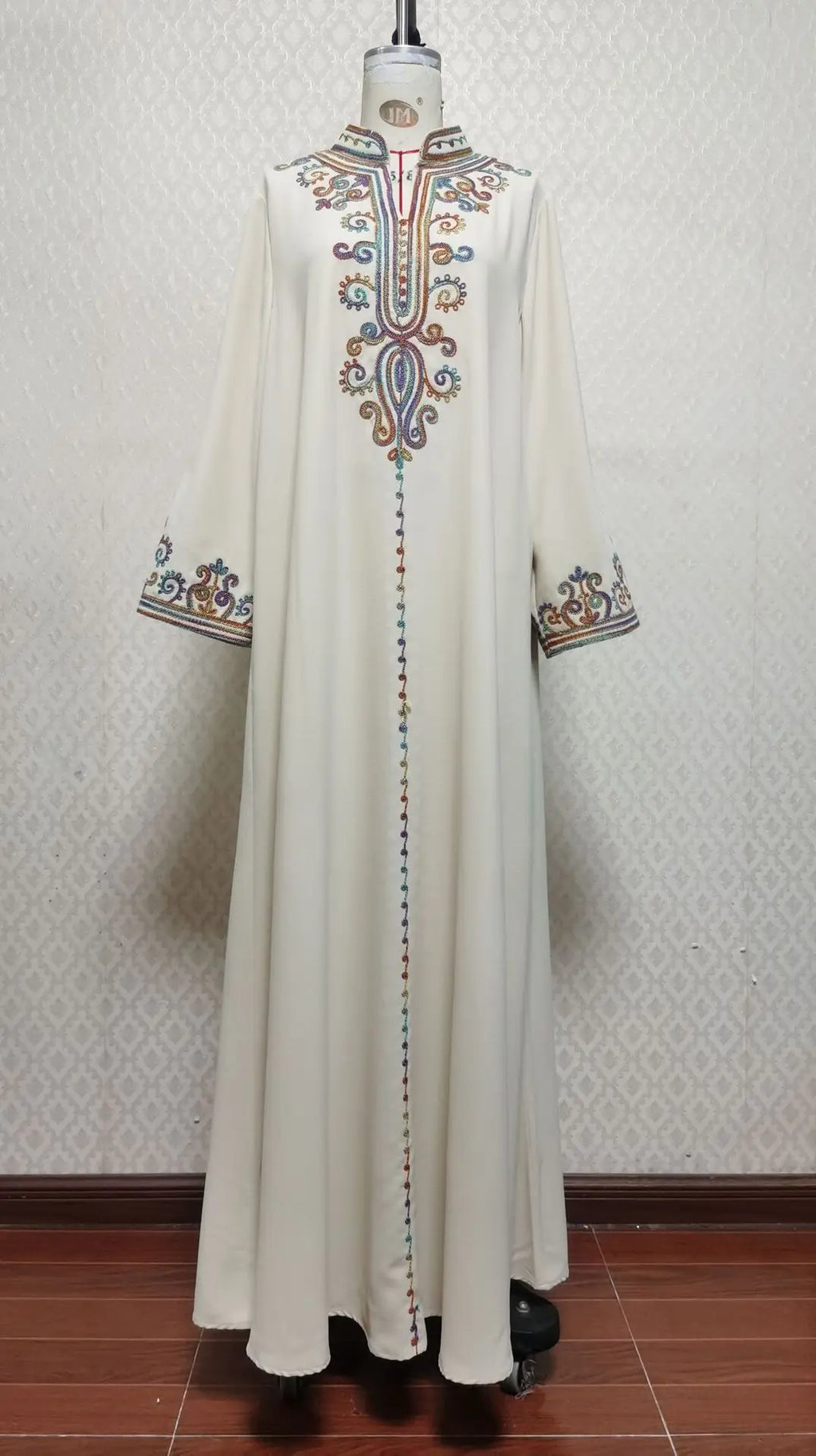 Eid Embroidery Women Dress Abaya Women Jalabiya Elegant Muslim Dubai Vestidos Largo Ramadan Morocco Prayer Caftan Robe Abayas
