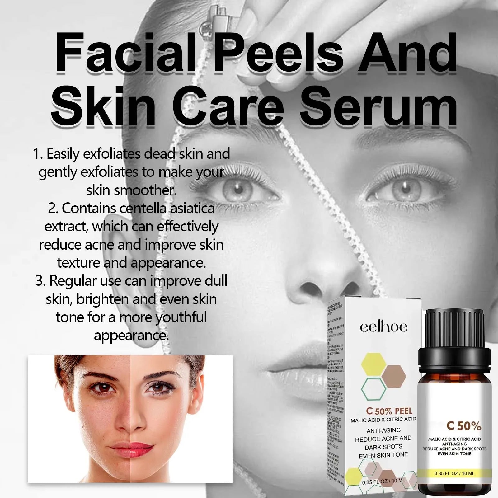 Fade and Dark Spots Anti-aging Essence Chemical Exfoliants Moisturizer Face Oils Salicylic Acid Face Peel Neutraliser