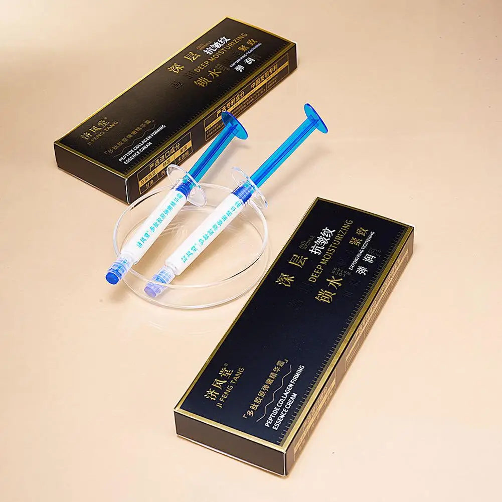 Effectively Improves Polypeptide Collagen Essence Elastic Tender Cream Reduces Fine Lines Deeply Nourishes Skin 1PC