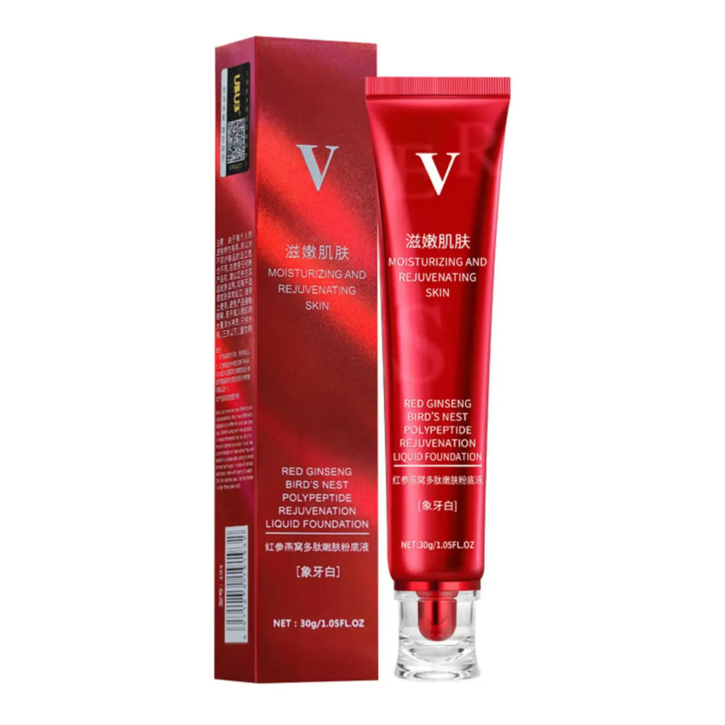 كريم أساس سائل مقاوم للماء من FV Foundation يقدم تغطية مثالية تخفي العيوب بفعالية