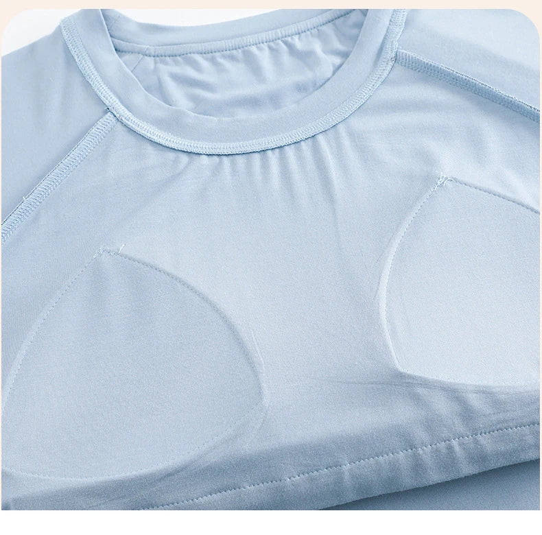 Female Loungewear Pijama Mujer Homewear Summer Nightwear Elegant Women's Pajama Sets Women With Breast Pad Femme Sleepwear
