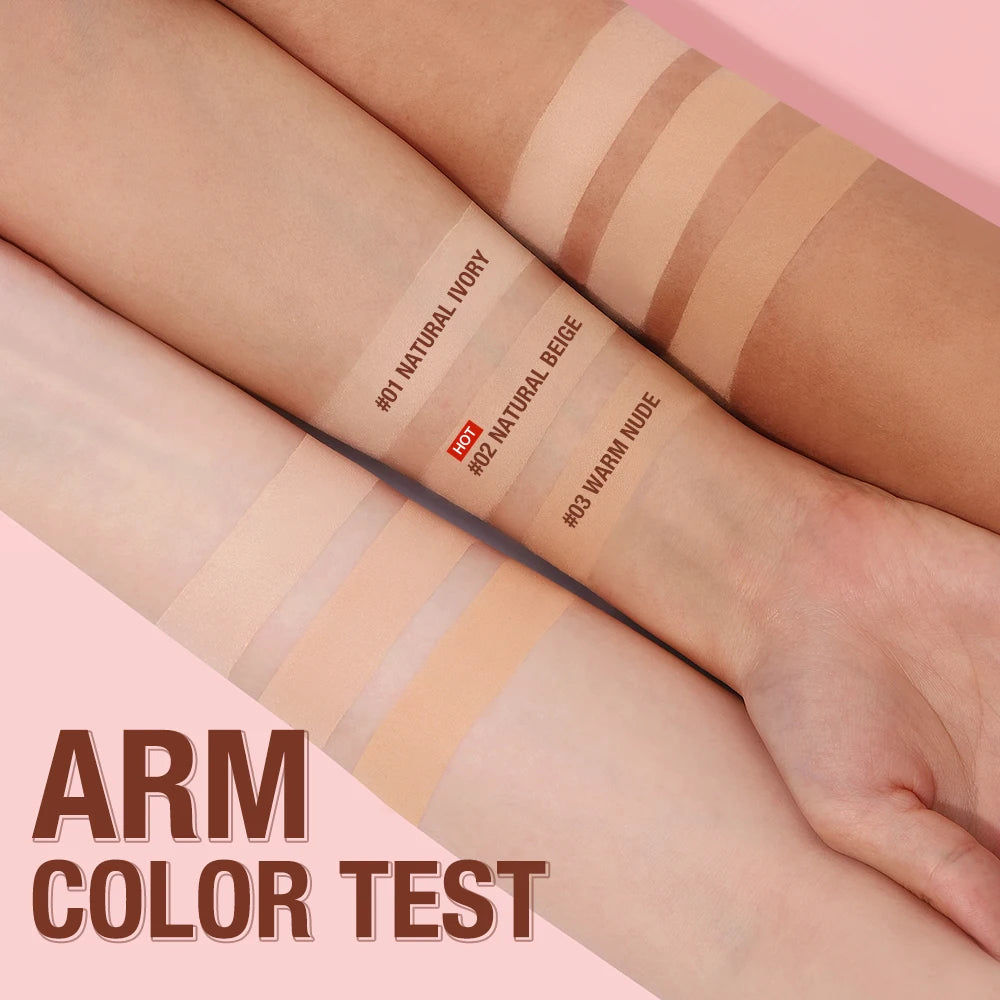O.TWO.O Face Powder Oil-control 24 Hours SPF 30 PA+++ Long Lasting Waterproof Matte Face Makeup Cosmetic Setting Compact Powder