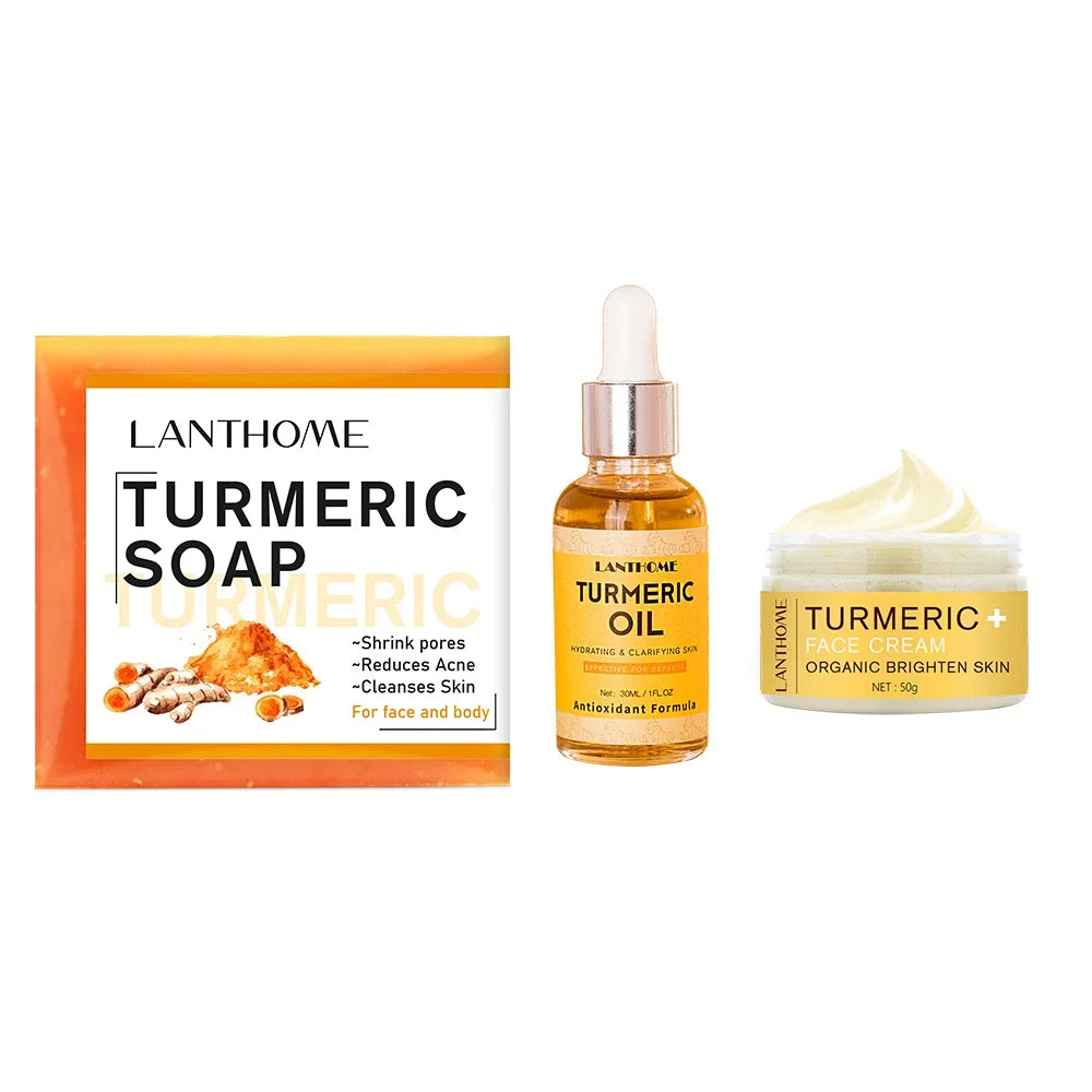 Turmeric Oil Anti Aging Reduce Wrinkles Fine Lines Moisturizer Facial Serum Bright Skin Care for Women Men Skin Care Products