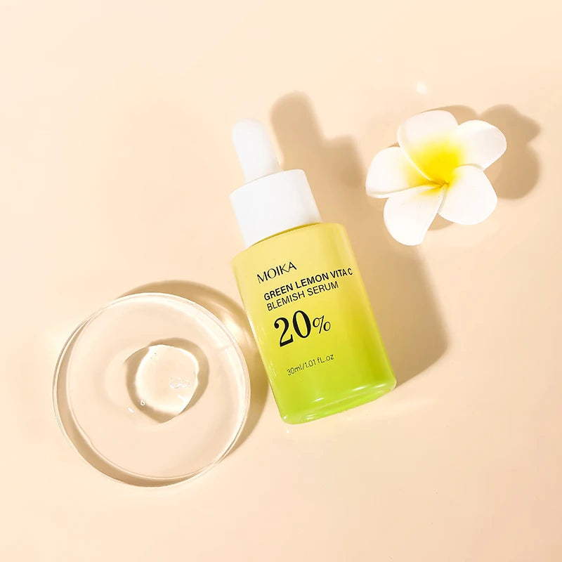 "1Pc MOIKA Skincare Vita C Serum 20% Niacinamide & Vc For Brightening & Dark Spots For People With Dull Loose Skin
