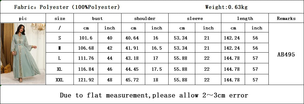 Women Mesh Sequins Dress Elegant Abaya  Eid Party Gorgeous Embroidery Dresses Lace-up Muslim Jalabiya  Vestidos Largos Robe 2025